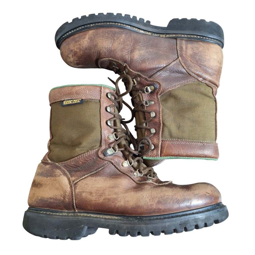 Wolverine Gore-Tex Sport Men's 12 Wide Brown Leather Thinsulate Work Boots 03350